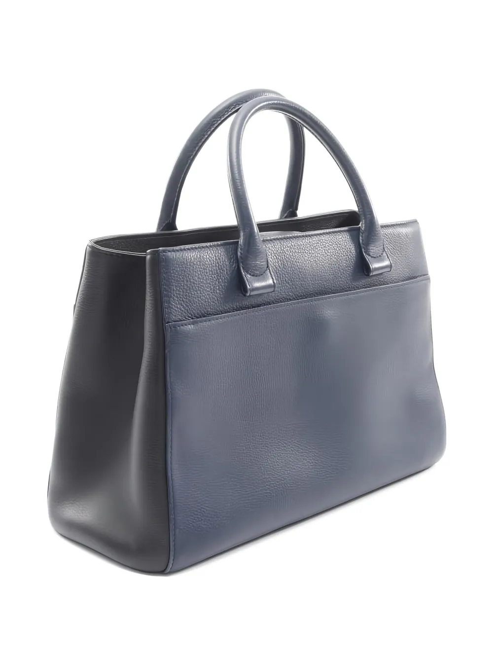 CHANEL Pre-Owned 2017-2018 Neo Executive leather tote bag - Blauw