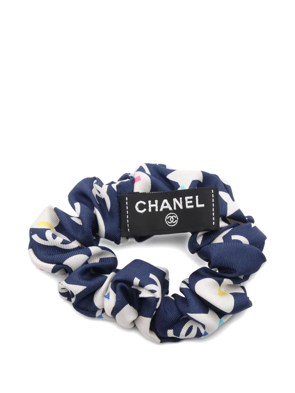 CHANEL Pre-Owned 1986-1988 printed scrunchie | Image 2