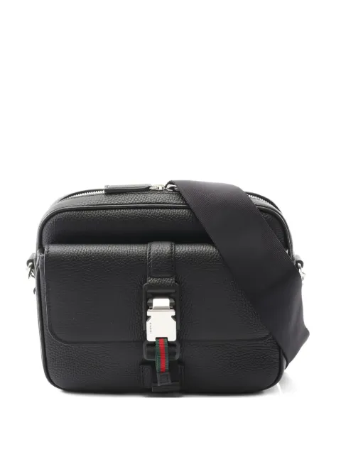 Gucci Pre-Owned 2020s web strip shoulder bag