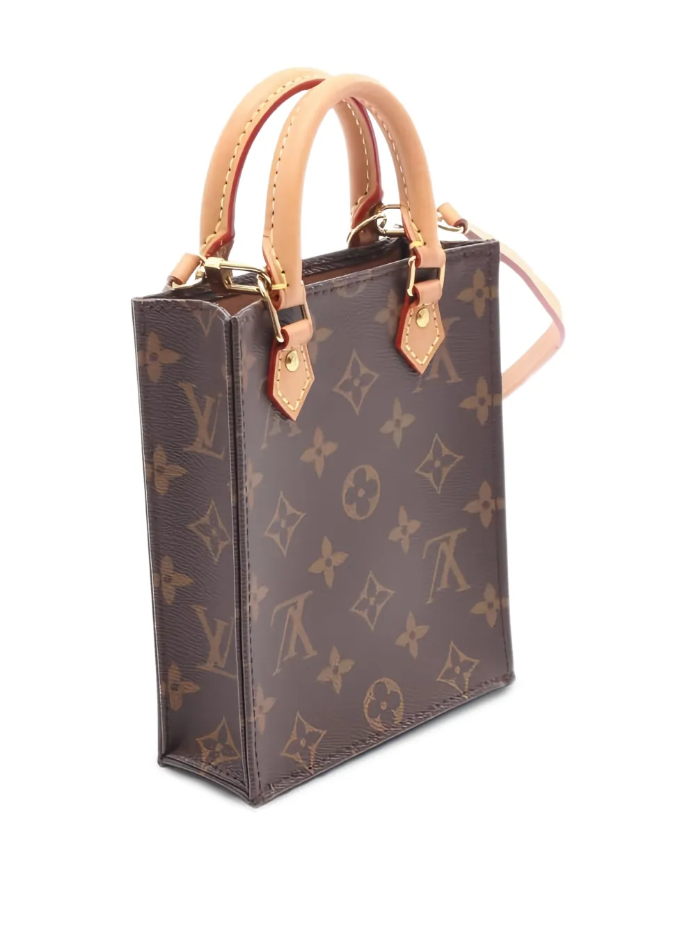 Louis Vuitton Pre-Owned 2020 Monogram Petit Sac Plat tote bag | Pre-Owned | Image 2