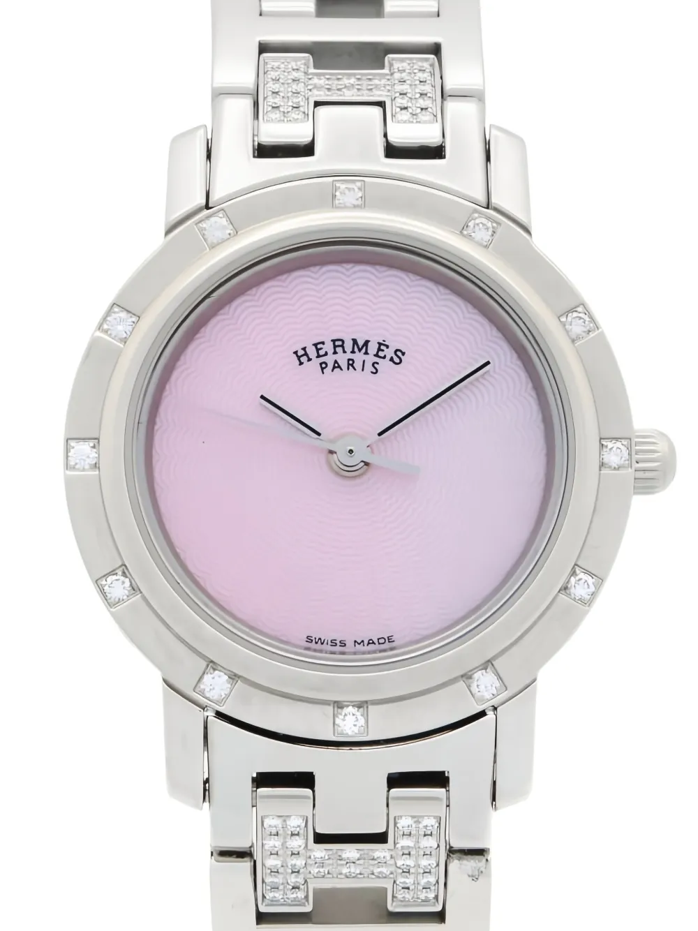 Hermès Pre-Owned reloj Clipper 24mm 2010 | rosado | Image 1