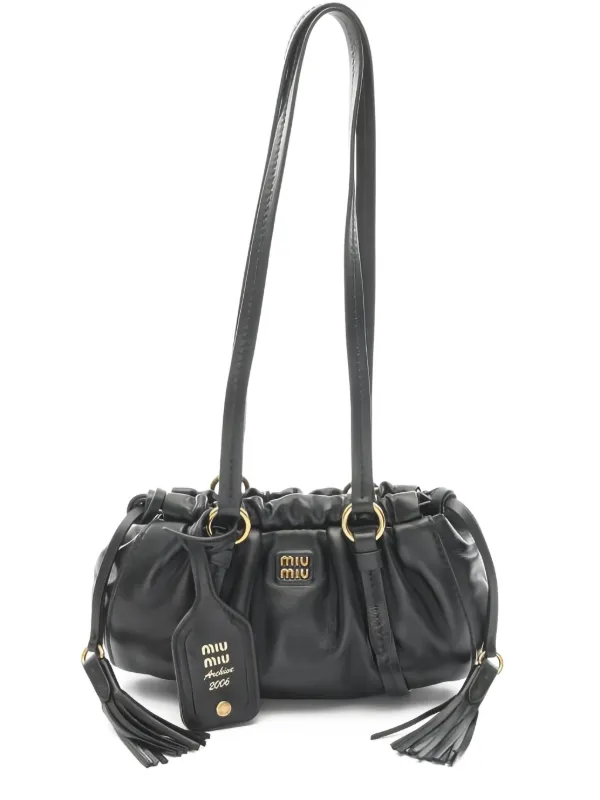 miumiu Joie Bag スモール　ミュウミュウ　ジョワ miu miu ミュウミュウ トートバッグ/ショルダーバッグ/JOIE レディース