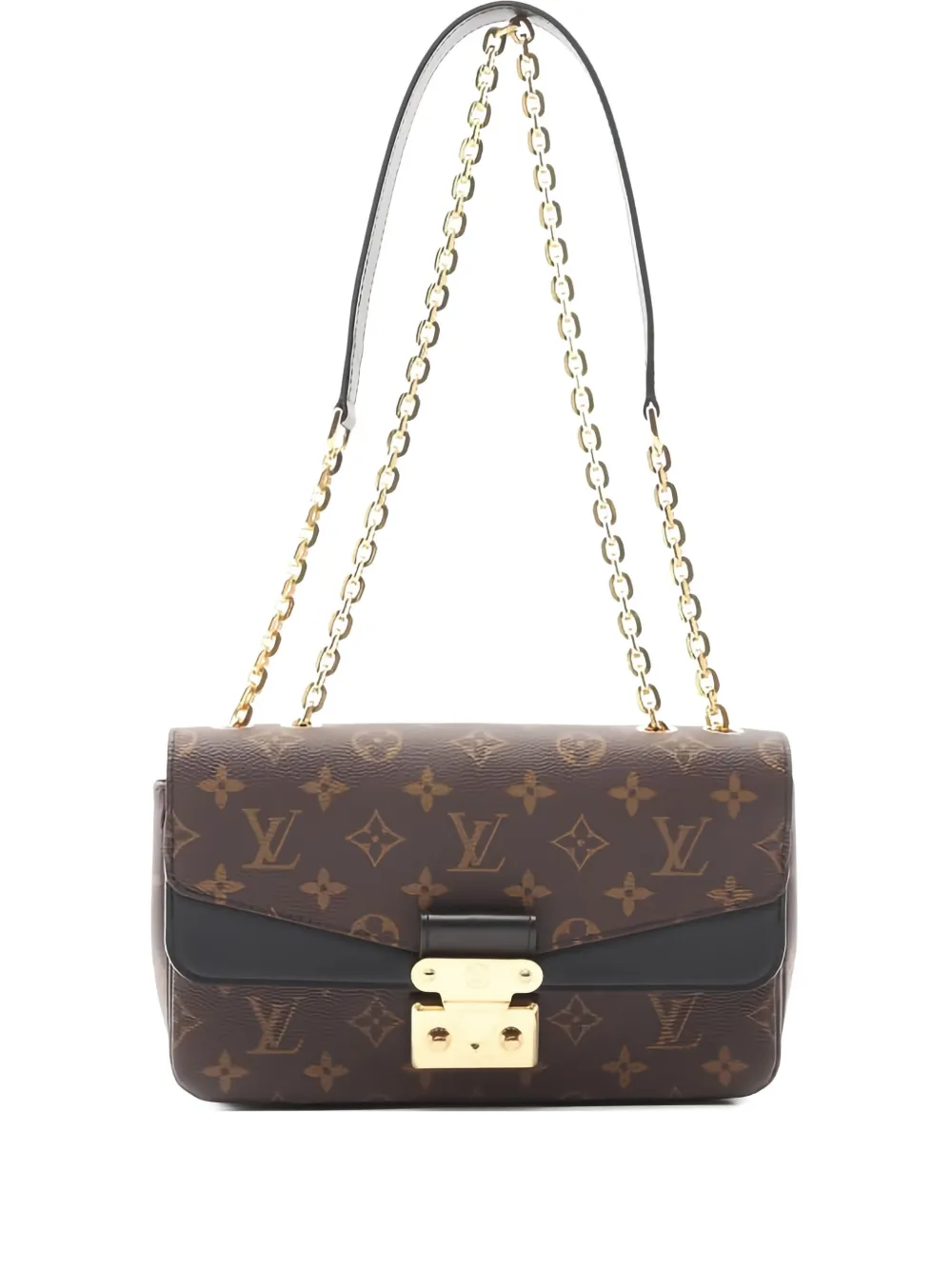 Pre-owned Louis Vuitton 2021s Marceau Monogram Shoulder Bag In Brown