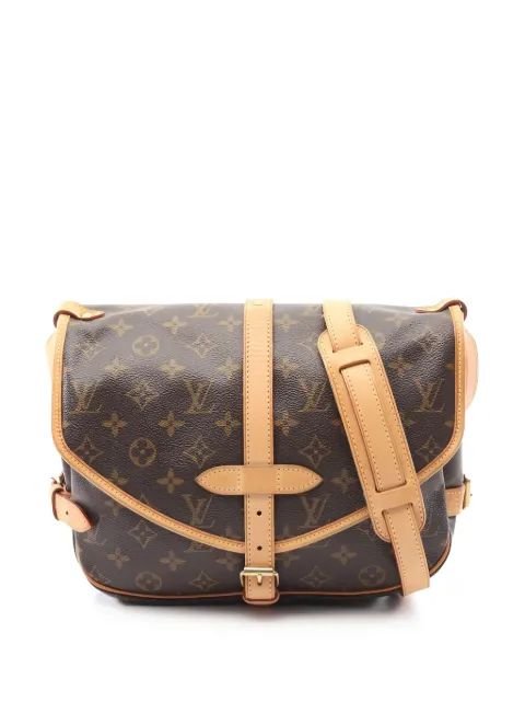 Louis Vuitton Pre-Owned Borsa a spalla Saumur 30 con monogramma 2003