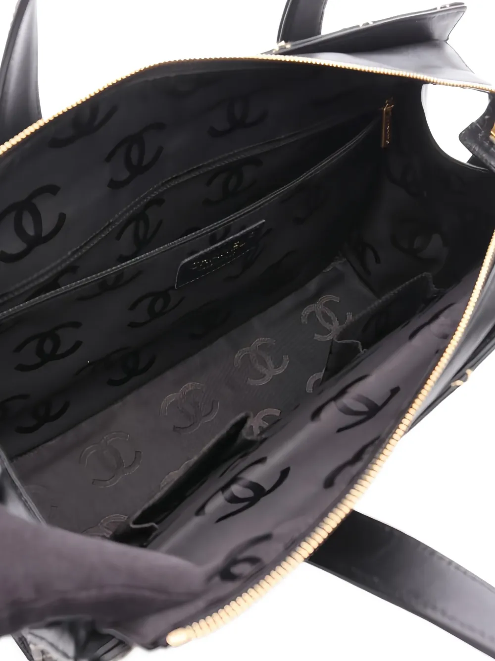 Pre-owned Chanel 2004-2005 Wild Stitch Handbag In Black