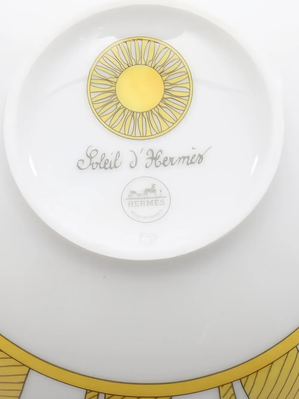 Hermès Pre-Owned Soleil d’Hermès MM bowl (500ml) | Yellow | Image 1