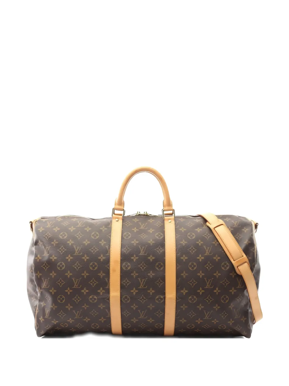 Louis Vuitton Pre-Owned 2003 Keepall 55 Monogram travel bag | Brown | Image 1