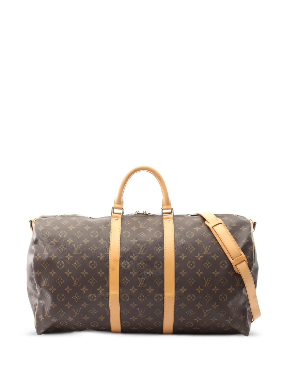 Louis Vuitton Pre-Owned bolsa de viaje Monogram Keepall 55 2003 | marrón | Image 1