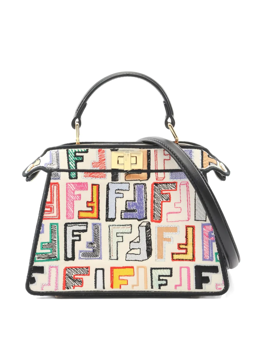 Fendi Pre-Owned tote Peekaboo IseeU 2010 | blanco | Image 1