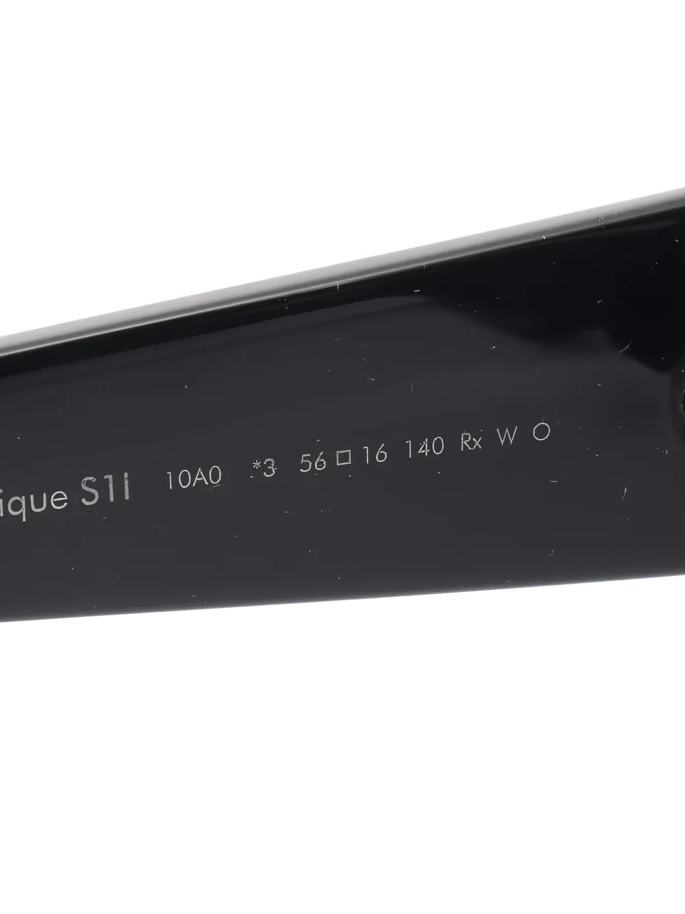 Pre-owned Dior 2020s S1i Rectangle Sunglasses In Black