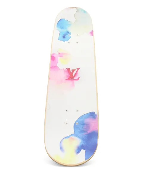 Louis Vuitton Pre-Owned 2021 monogram watercolour skateboard