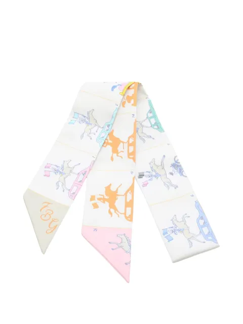 Hermès Pre-Owned 2010s Parade ribbon scarf