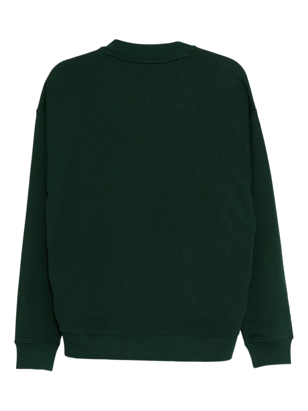 HUGO Sweater met logoprint - Groen
