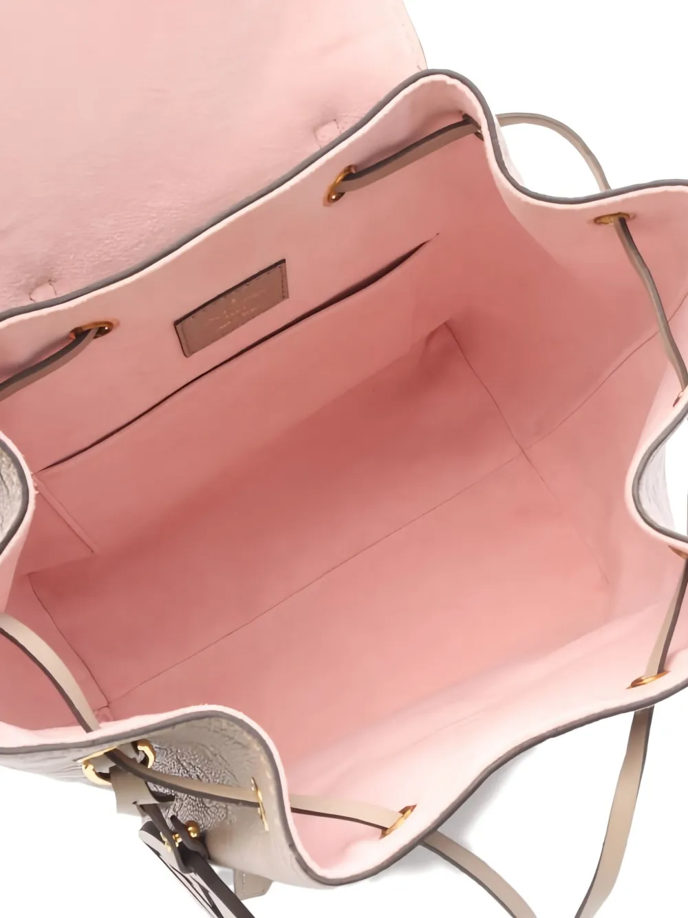 Pre-owned Louis Vuitton 2010s Montsouris Pm Monogram Backpack In Neutral