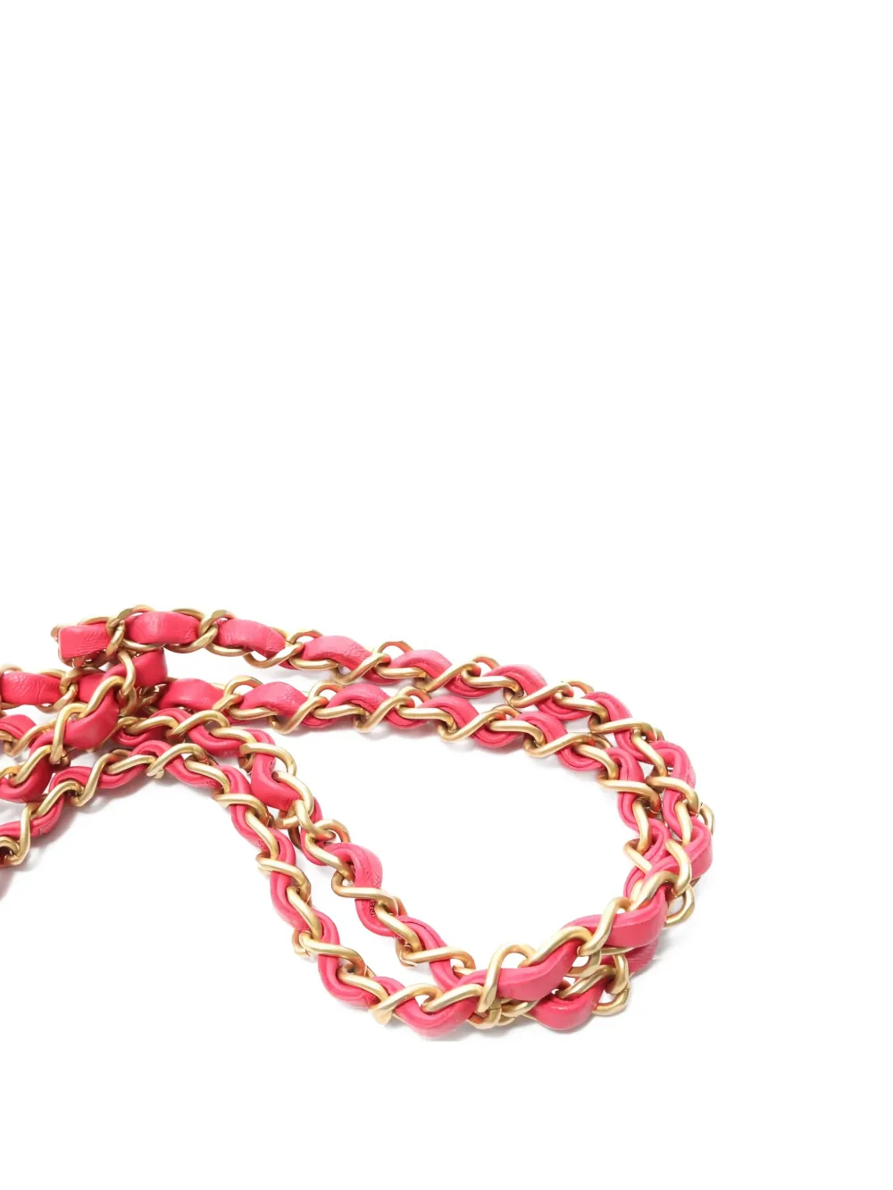 CHANEL Pre-Owned 2020-2021 tweed quilted crossbody bag | Pink | Image 1