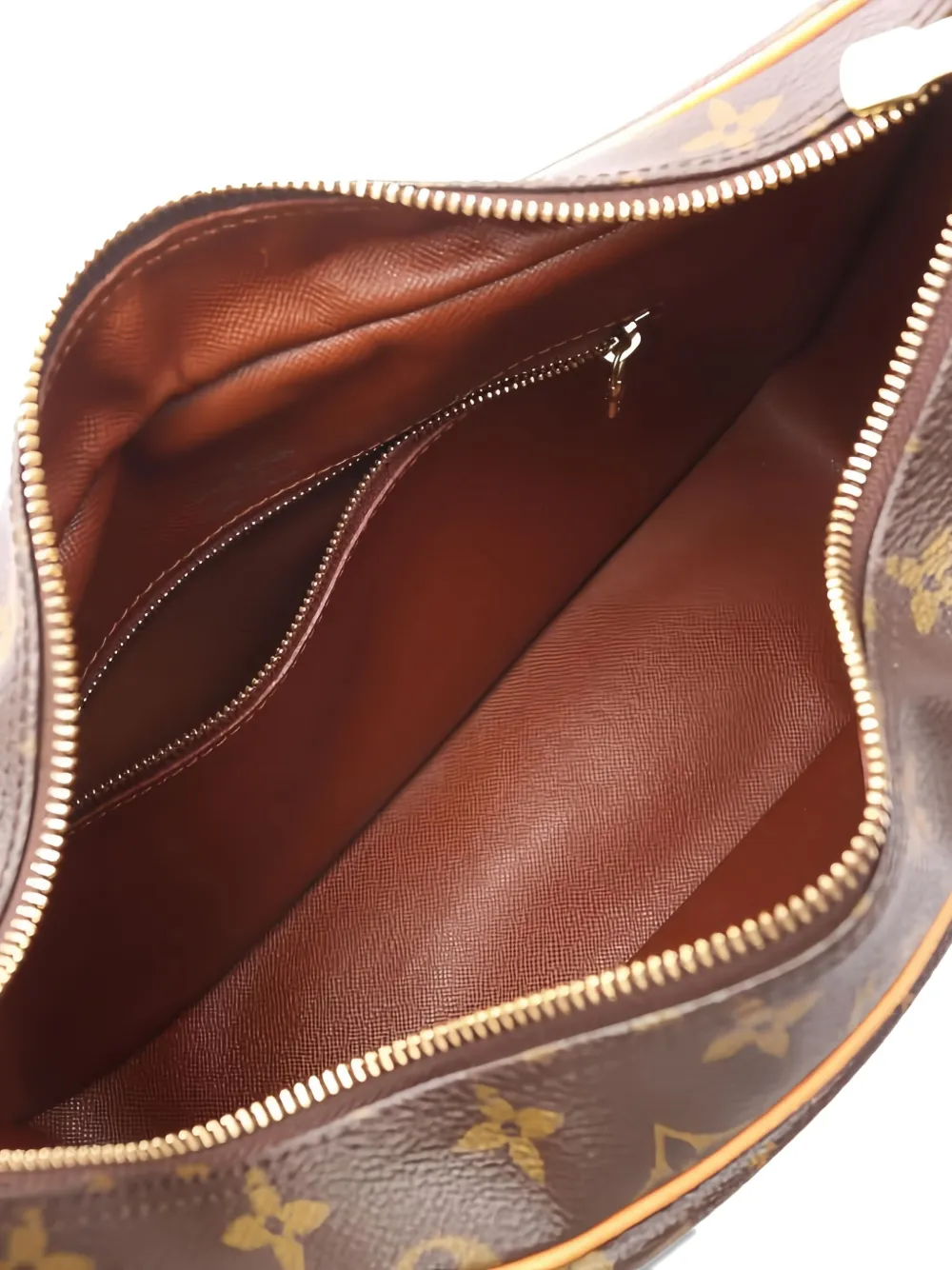 Pre-owned Louis Vuitton 2002 Boulogne Pm Monogram Shoulder Bag In Brown