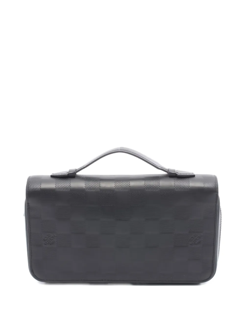 Louis Vuitton Pre-Owned 2017 Damier Handle Zippy Wallet | Black | Image 1