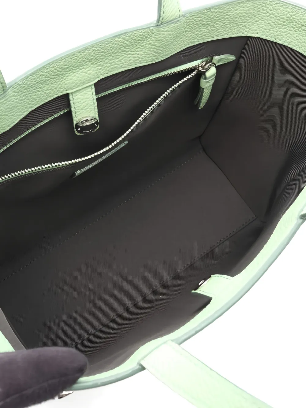 Pre-owned Jimmy Choo 2010s Star-studded Tote Bag In Green