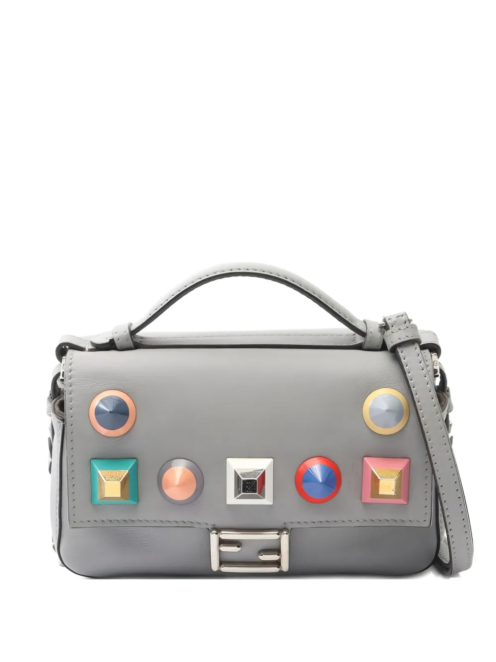 Fendi Pre-Owned tote Baguette micro 2000 | gris | Image 1
