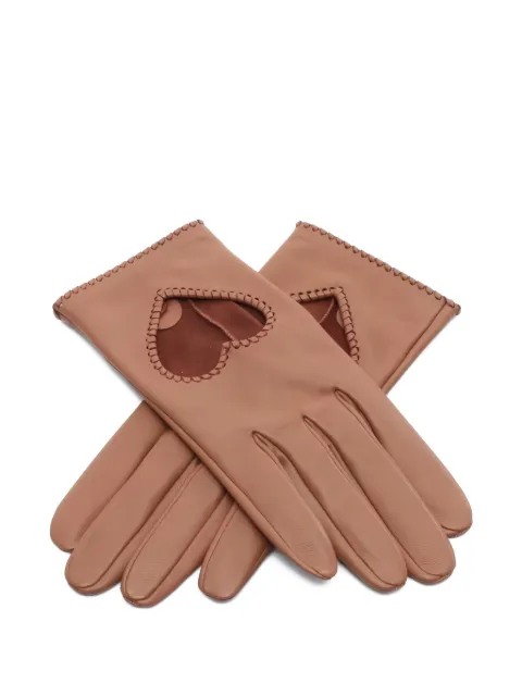 Hermès Pre-Owned 2020s heart cutout gloves