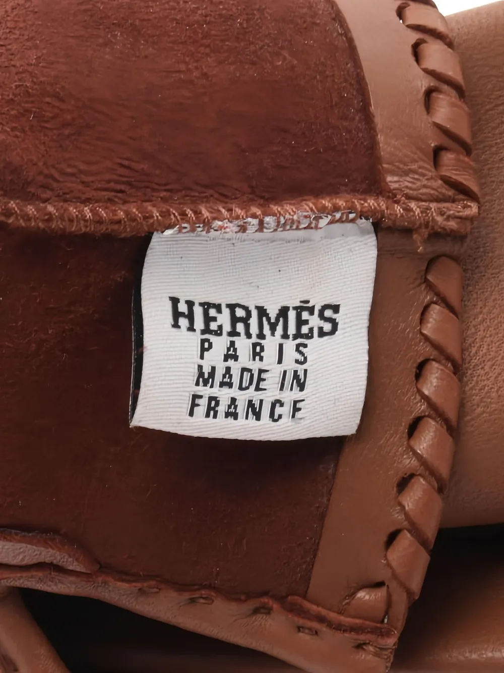 Hermès Pre-Owned guantes con abertura de corazón 2020 | Image 2