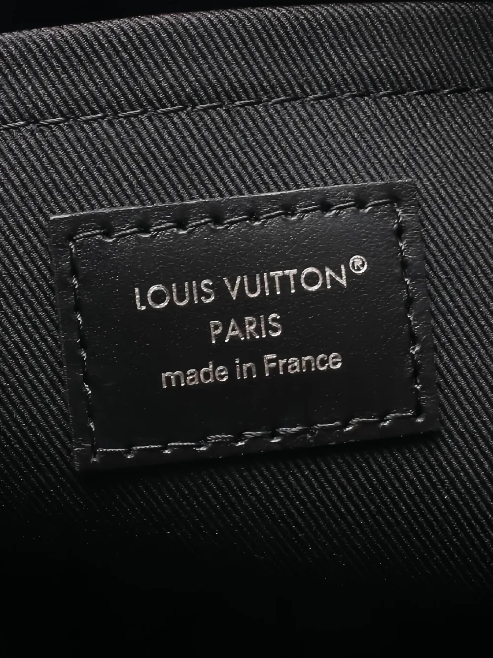 Pre-owned Louis Vuitton 2010s City Keepall Monogram Eclipse Luggage Bag In Black