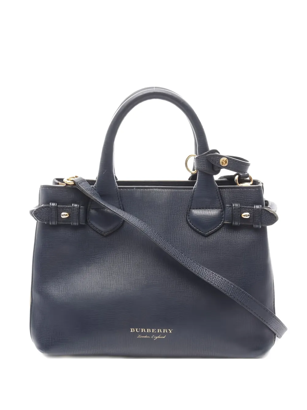 Burberry Pre-Owned 2000s House Check Banner handbag | Blue | Image 1