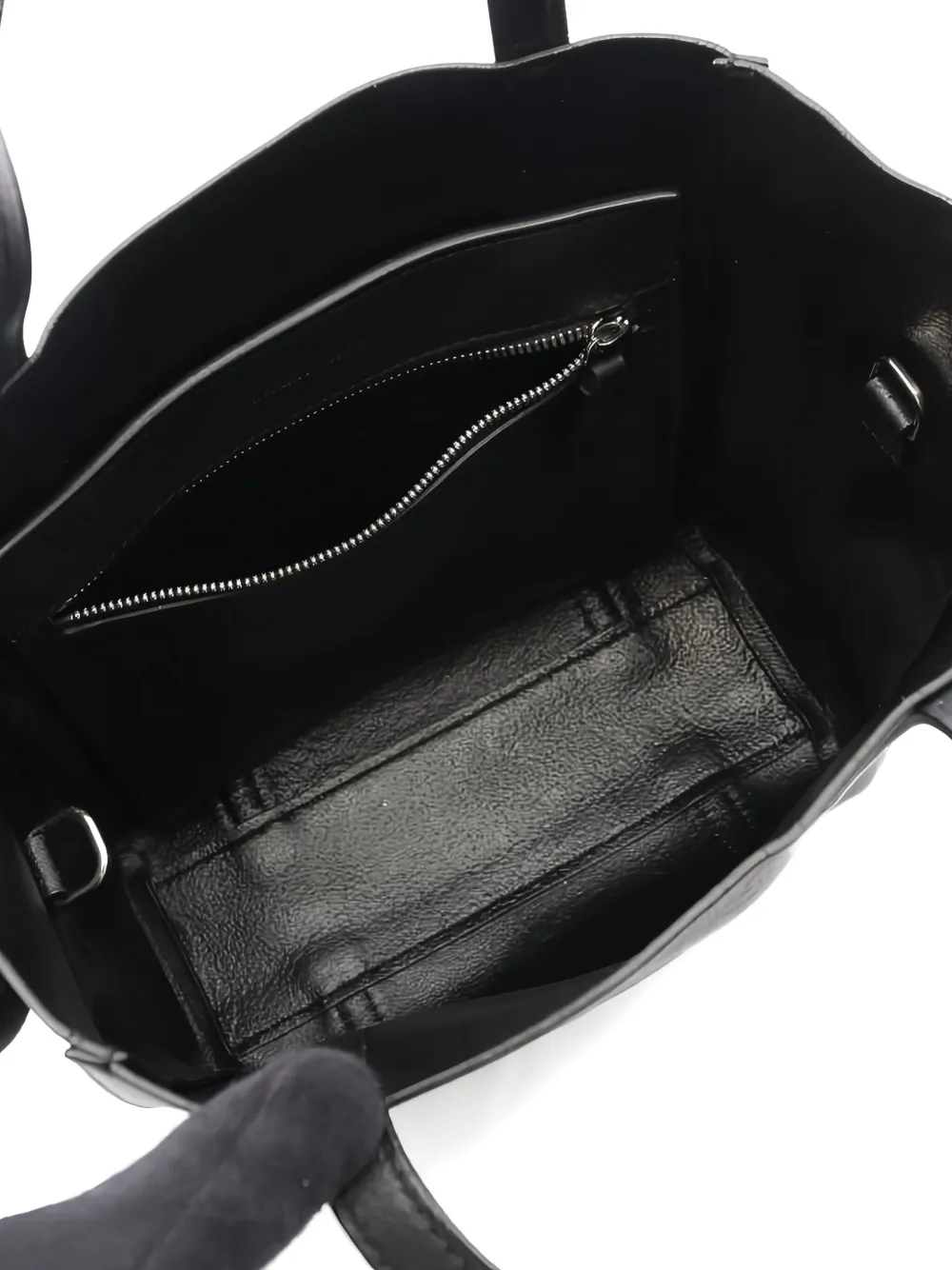 Pre-owned Balenciaga 2010s Everyday Xxs Leather Tote Bag In Black