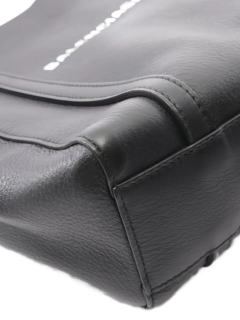 Pre-owned Balenciaga 2010s Everyday Xxs Leather Tote Bag In Black