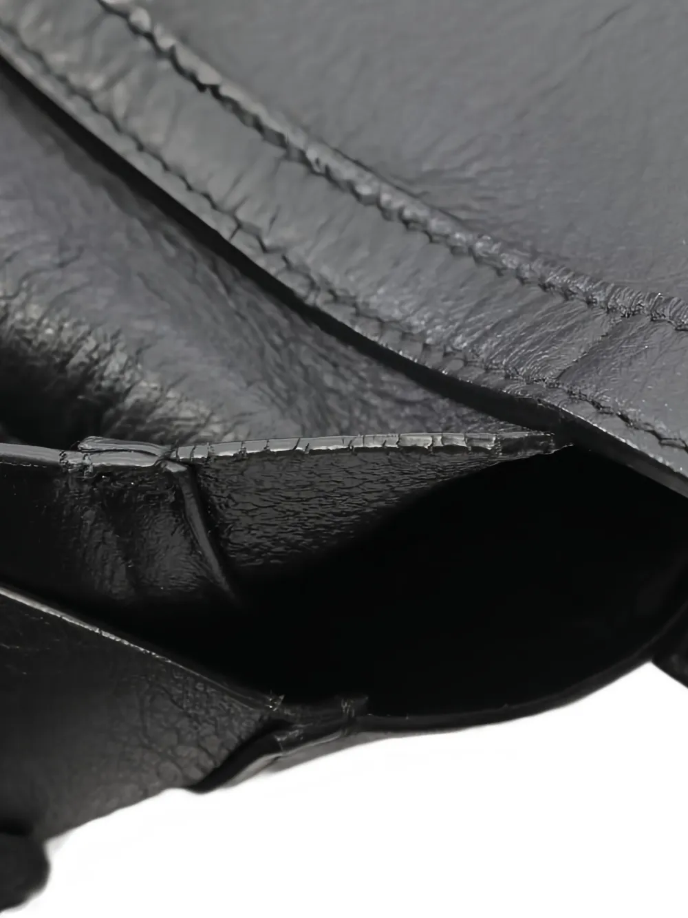 Pre-owned Balenciaga 2010s Everyday Xxs Leather Tote Bag In Black