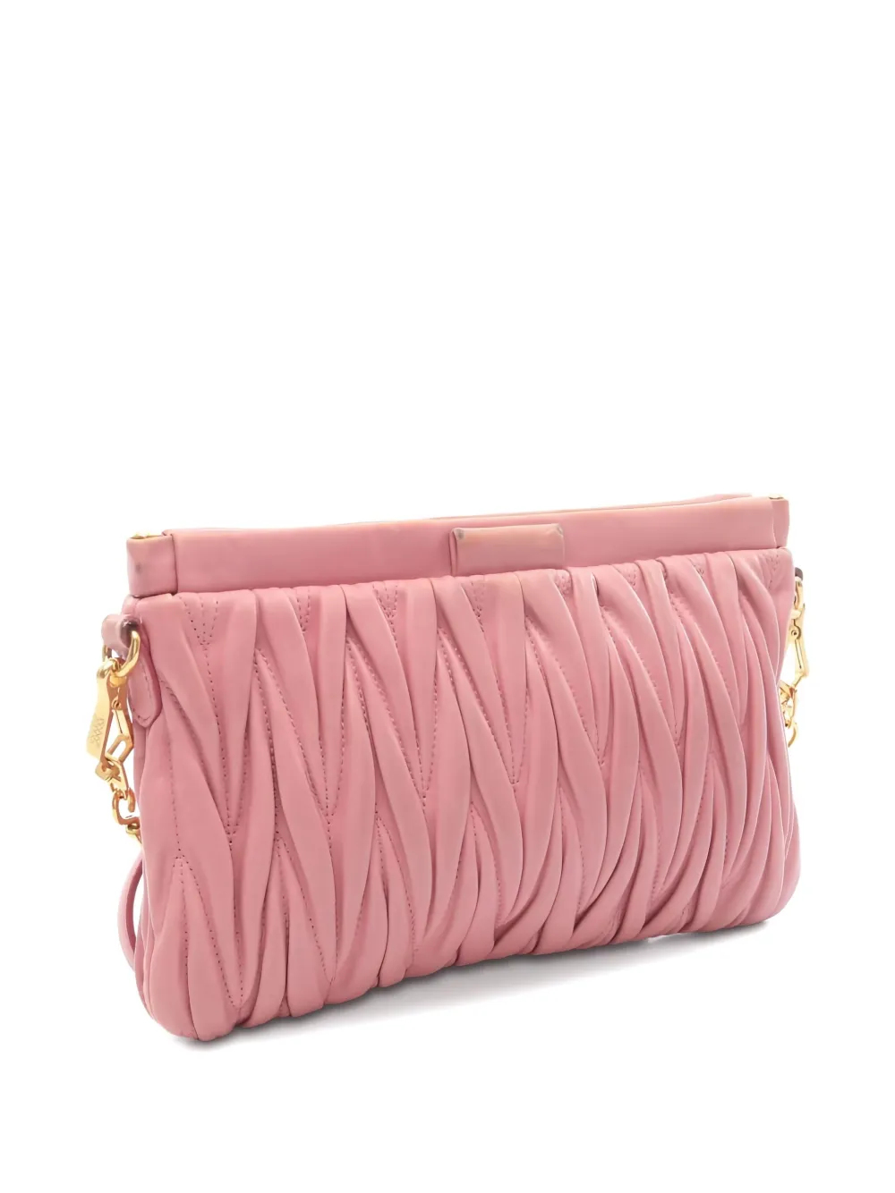 Miu Miu Pre-Owned 2000 matelasse shoulder bag | Image 2