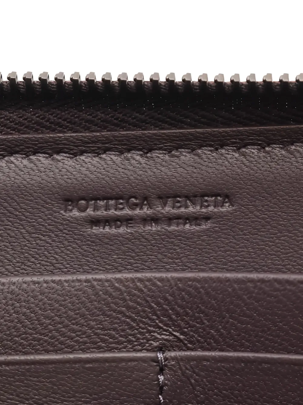 Pre-owned Bottega Veneta 2010s Intrecciato Piccolo Zip Around Wallet In Purple