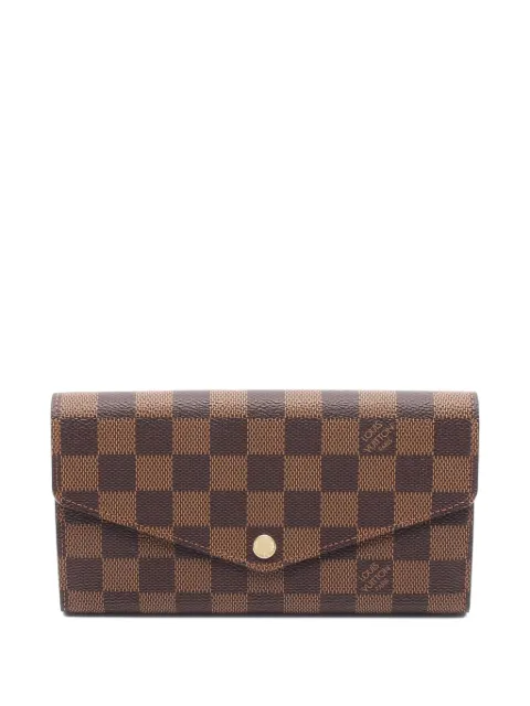 Louis Vuitton Pre-Owned cartera Damier Ebene 2014