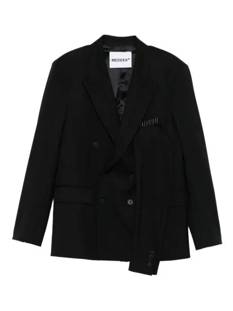 MEDEEA double-breasted wool blazer 