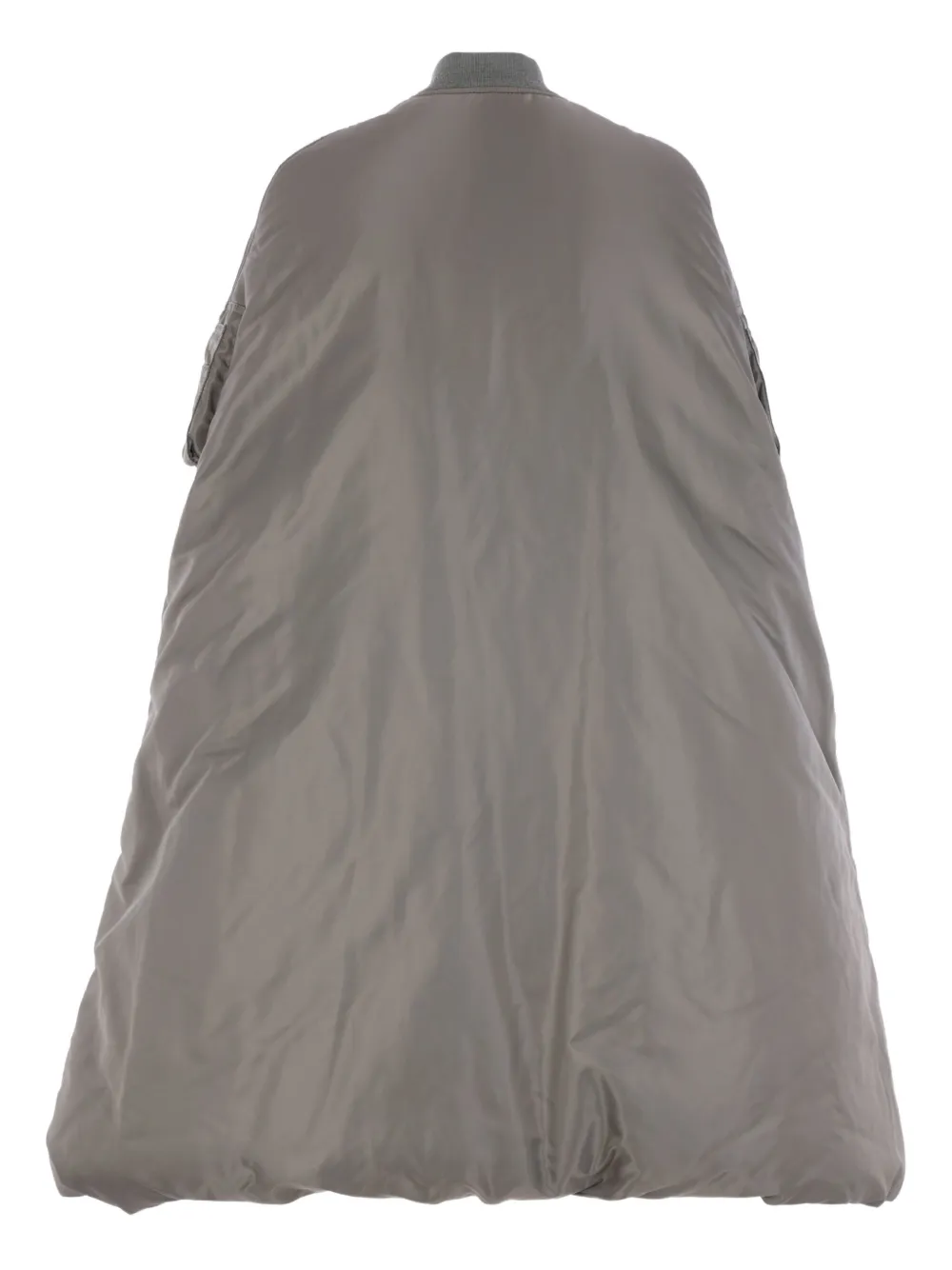 Junya Watanabe Bomber-cargo Cape Coat In Green
