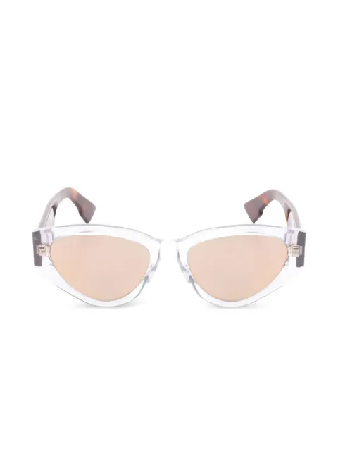 Christian Dior Pre-Owned lentes de sol con armazón browline 2020