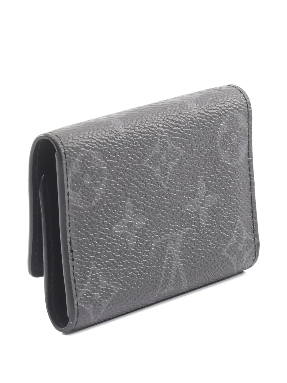 Pre-owned Louis Vuitton 2021s Monogram Eclipse Key Case In Black