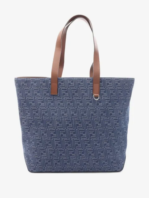 Fendi Pre-Owned tote mediana con motivo FF