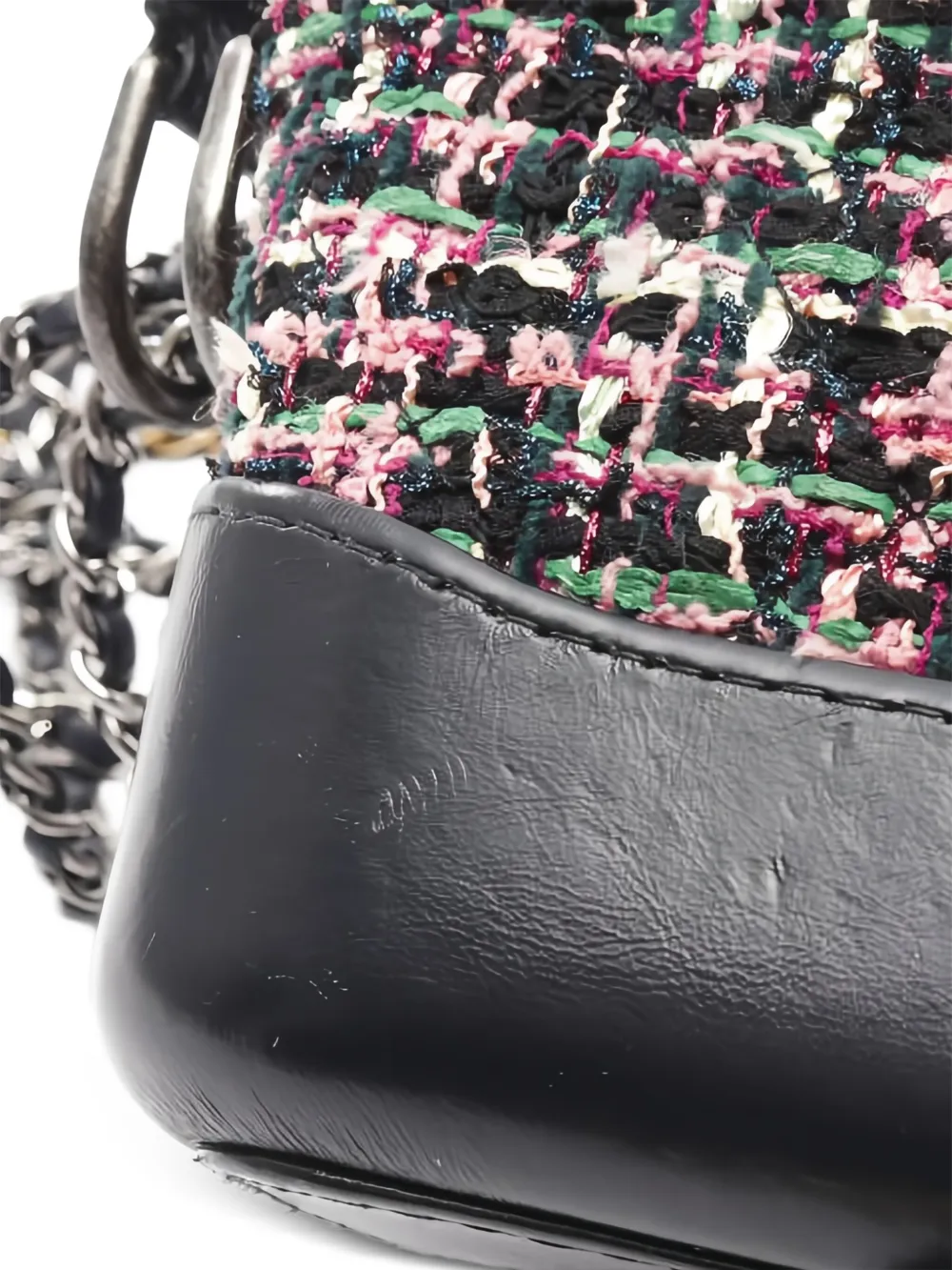 Pre-owned Chanel Small Gabrielle De  Shoulder Bag In Black