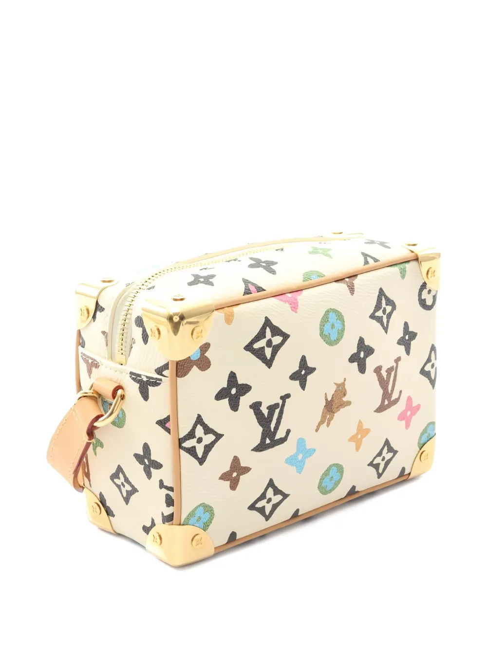 Pre-owned Louis Vuitton 2021s Monogram Craggy Chain Shoulder Bag In Neutral