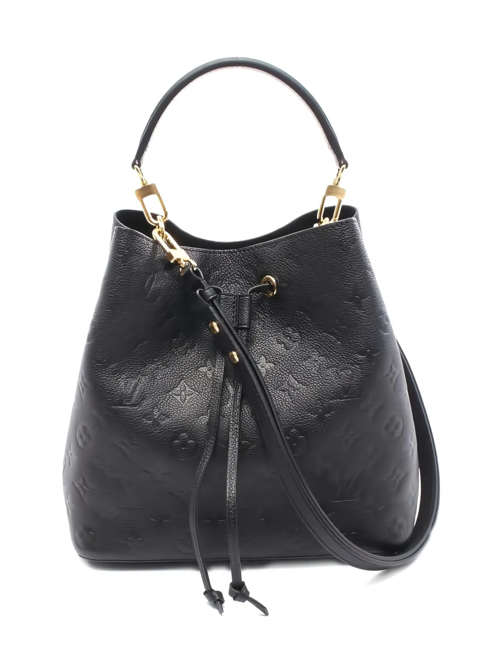 Louis Vuitton Pre-Owned 2010s Monogram empreinte tote bag | Black | Image 1