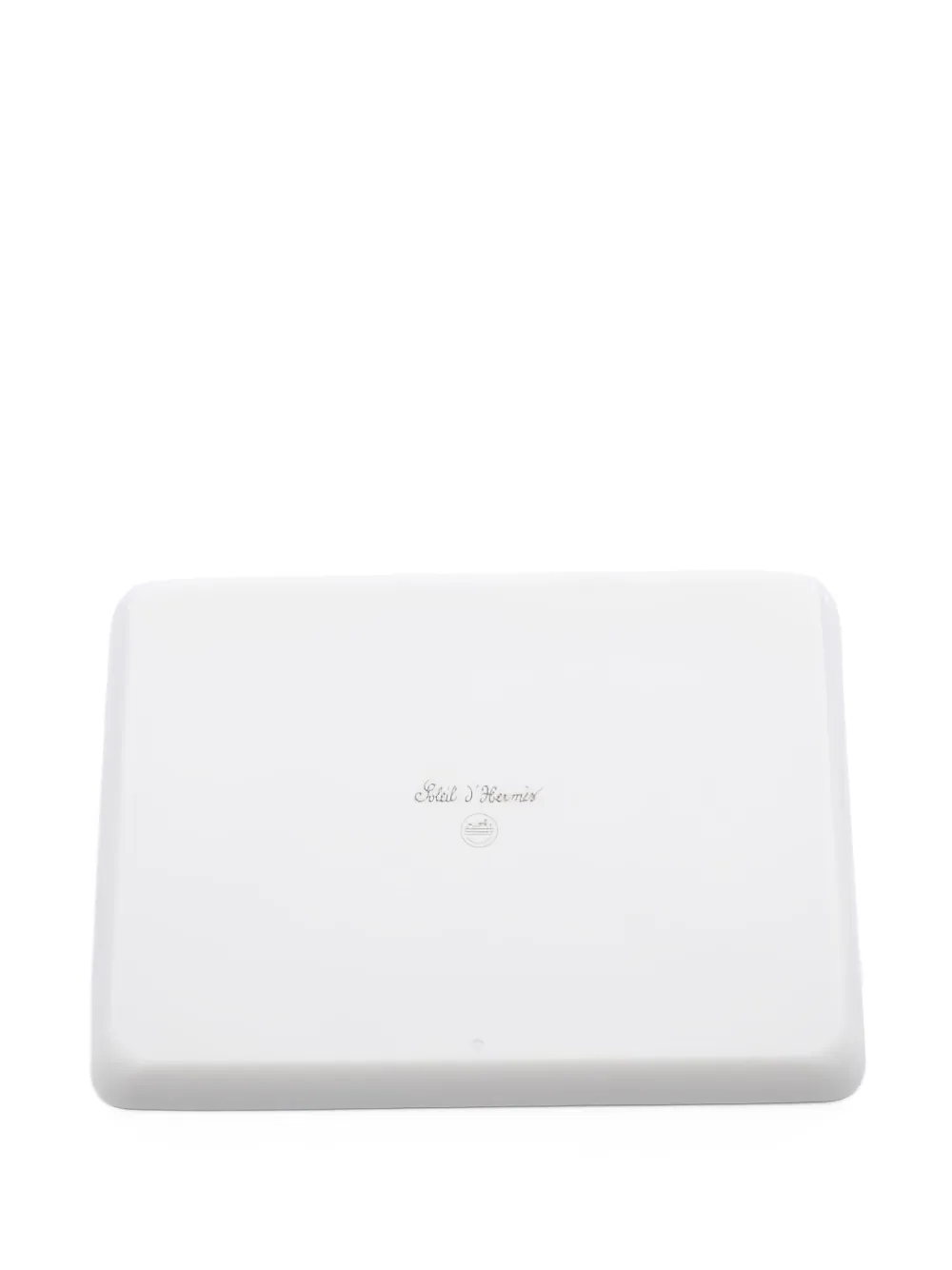 Hermès Pre-Owned 2020s Soleil D'Hermès rectangular plate (16cm x 12cm) | Men | Image 2