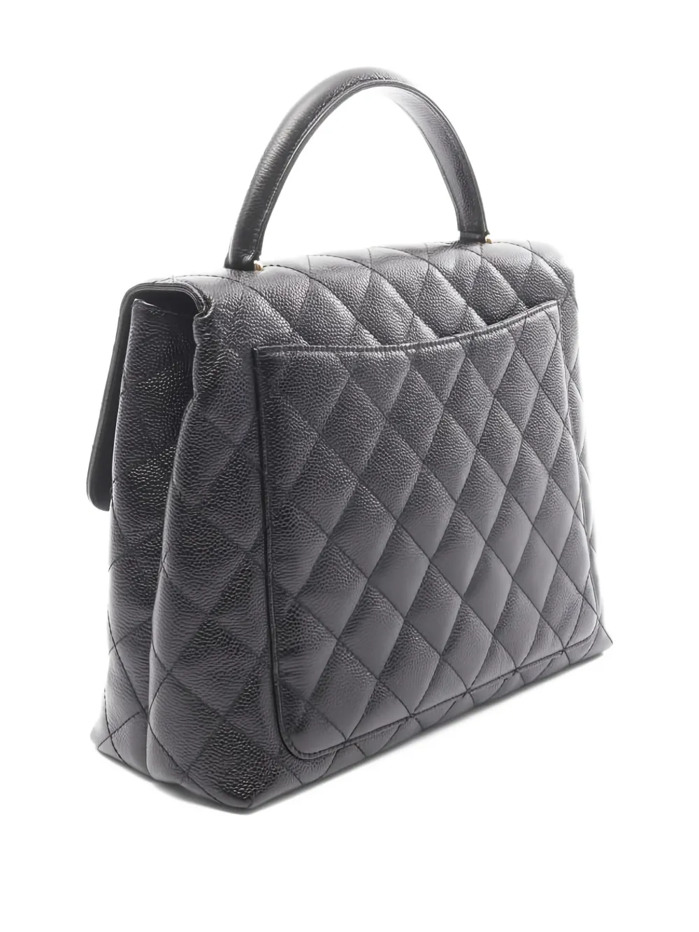 CHANEL Pre-Owned 2000-2002 Classic Flap gewatteerde handtas - Zwart