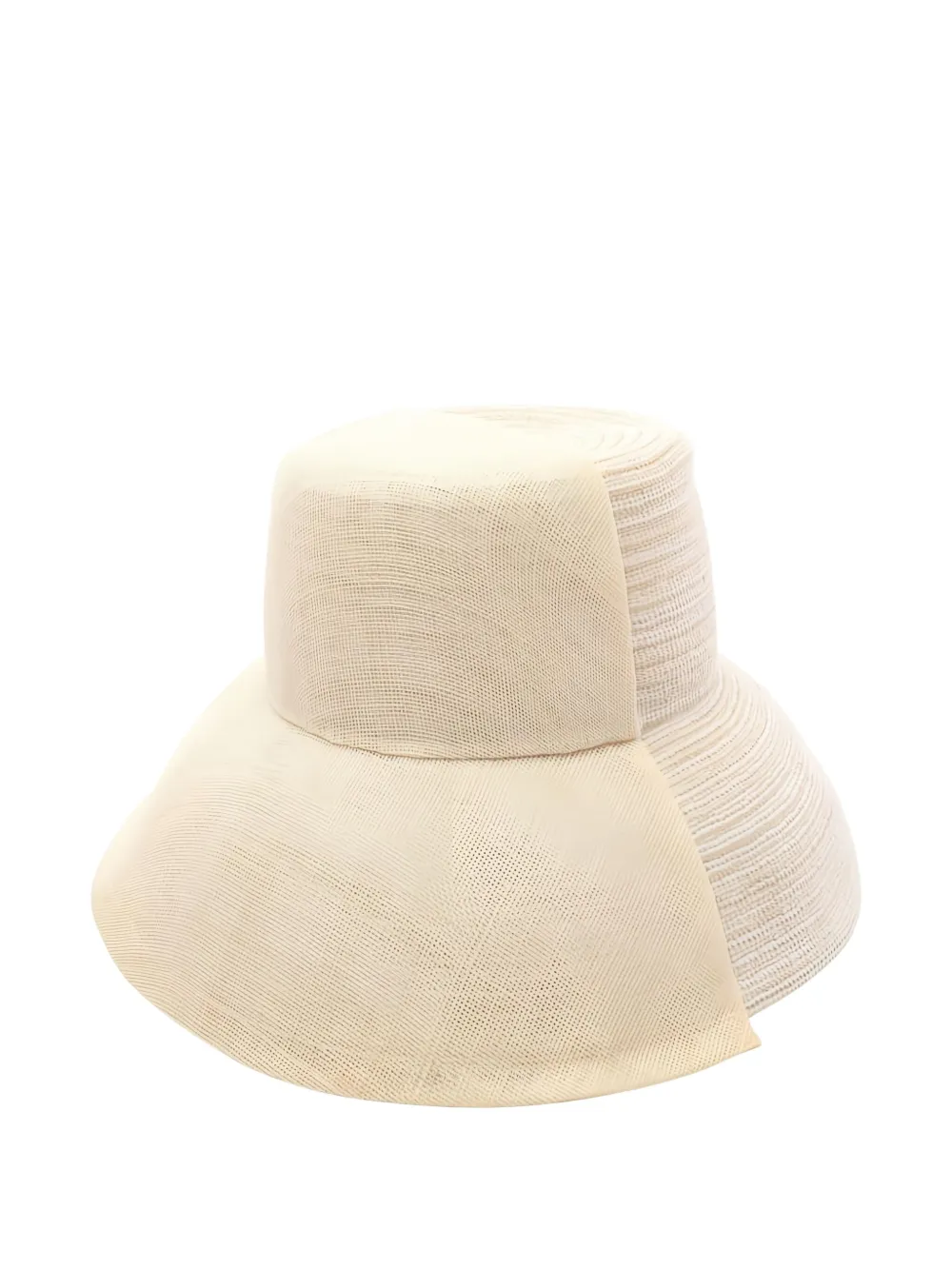 Pre-owned Dior Princess Bar Sun Hat In Neutral