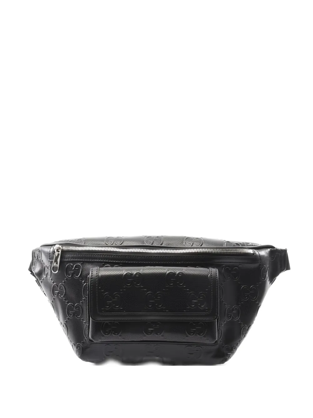 Gucci Pre-Owned 2010 embossed body waist bag | Black | Image 1