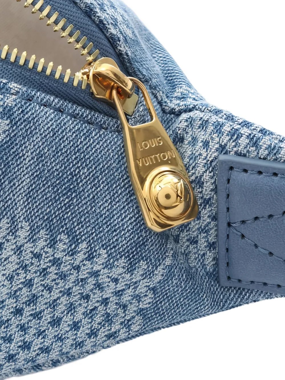 Louis Vuitton Pre-Owned 2021 Damier heuptas Blauw