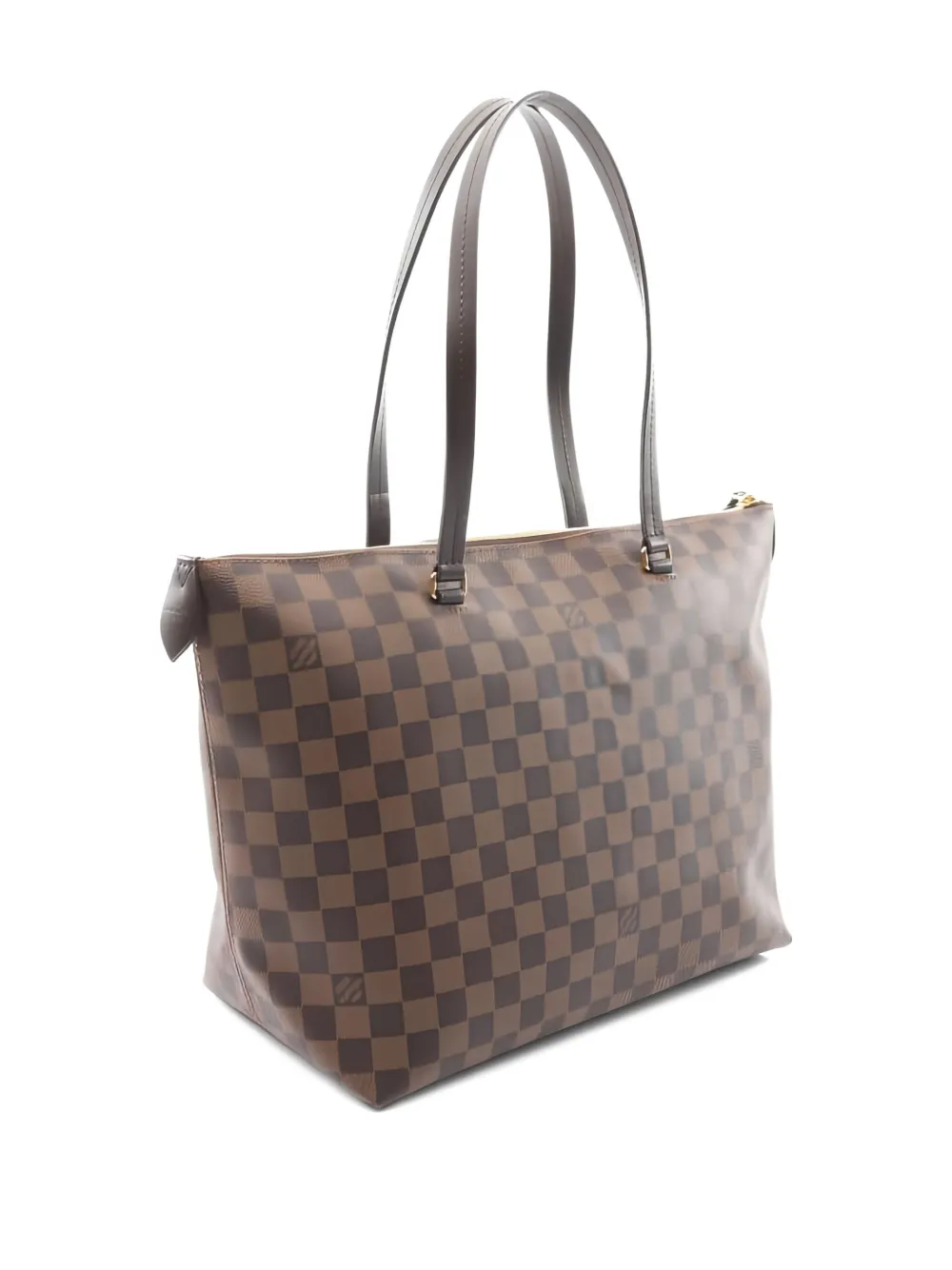 Pre-owned Louis Vuitton 2020 Jena Damier Ebène Shoulder Bag In Brown