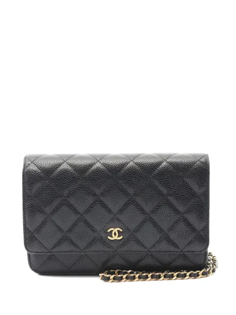 CHANEL Pre-Owned 2019 matelasse chain wallet