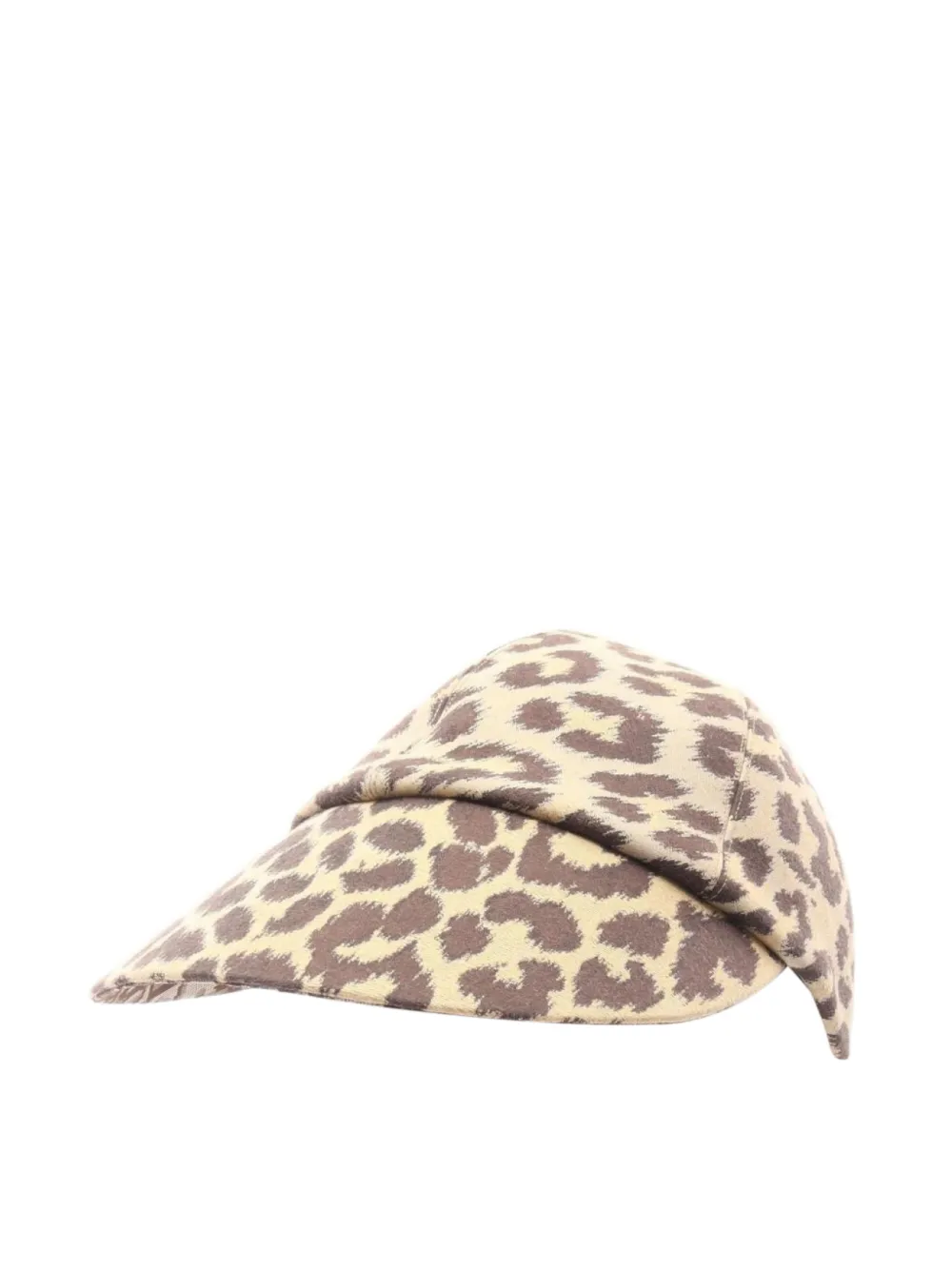 Christian Dior Pre-Owned Baseballkappe mit Leoparden-Print - Braun