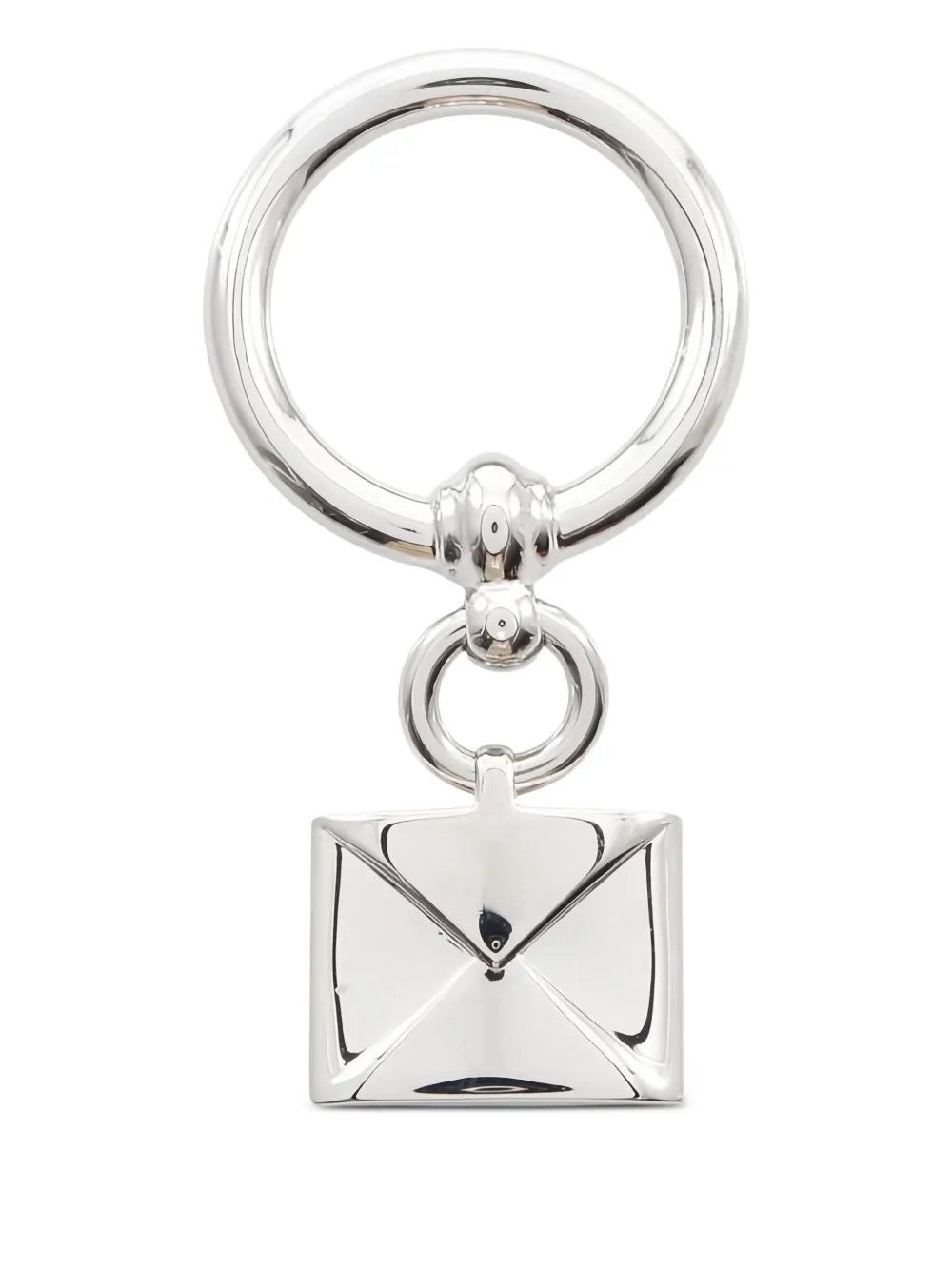 Hermès Pre-Owned anillo estilo mascada estilo sobre 2010 | plateado | Image 1